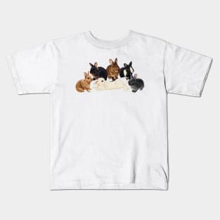 Kaninchen Familie 1 Kids T-Shirt